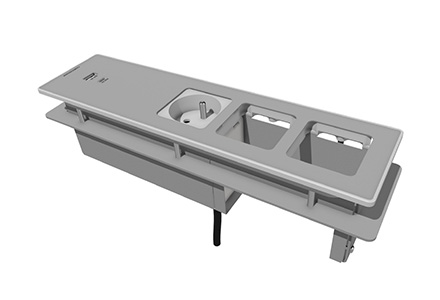 Chassis of panel FLAT